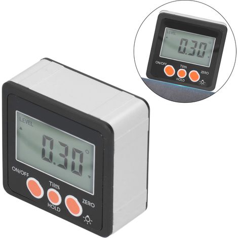 0-360° LCD-Digitalgoniometer mit horizontalem Winkeldetektor (1/5)