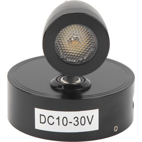 Lampe de lecture LED RV, lampe de chevet intérieure pour bateau et yacht, 3 couleurs de lumière réglables, tactile, DC 10-30V, noire (1/5)