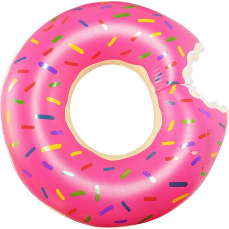 Inflatable donut-shaped float for adults (1/4)