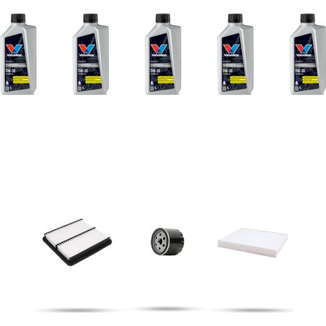 Kit tagliando 3 FILTRI e 5L OLIO compatibile con Honda Civic X 1.6 88kw dal 2018 (1/5)