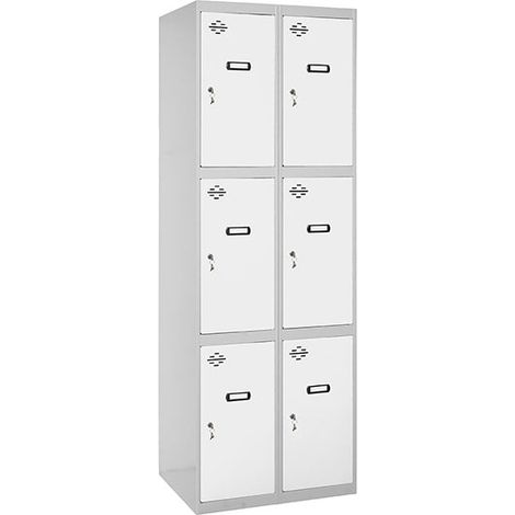 Simonrack armadietto metallico grigio e bianco 1800x600x500 mm (1/3)