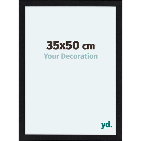 yd. - Cadre photo 35x50 - Noir Mat - MDF - Como (1/5)