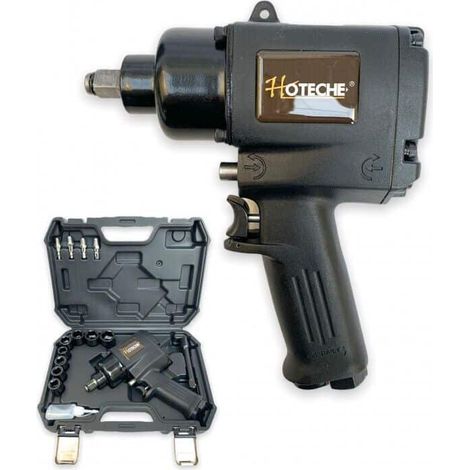 MINI PISTOLA AVVITATORE SVITABULLONI PNEUMATICO ARIA COMPRESSA 1/2'' BUSSOLE 227 (1/3)