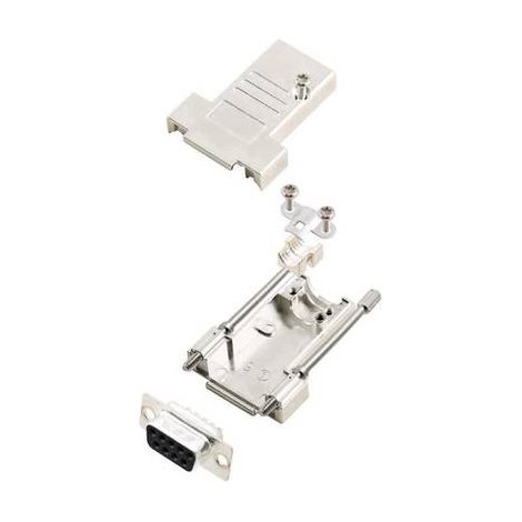 Kit embase SUB-D femelle Nombre de pôles: 9 encitech DTSL09-T-JSRG+DMS-K 6355-0040-31 180 ° fût à so (1/2)