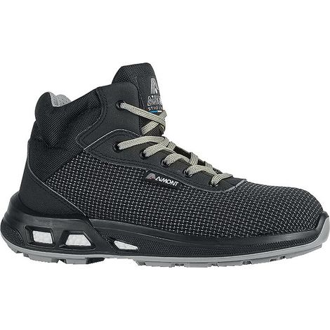 Chaussures de sécurité hautes OLI S3 CI SRC ESD coloris gris/noir pointure 43 - AIMONT