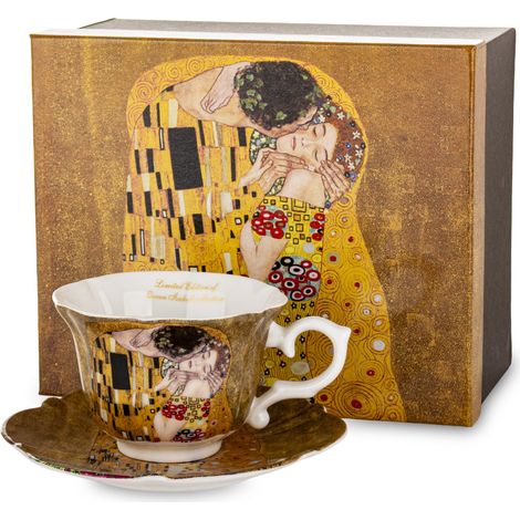 Tasse mit Untertasse, 250 ml, Porzellan, mehrfarbig (1/5)