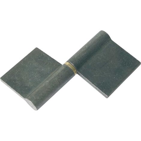 Faure et Fils Bisagra de rejilla perfilada de latón 140 mm (1/2)