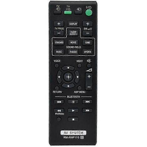 Nouvelle télécommande RM-ANP115 pour barre de son et récepteur AV Sony HT-CT770 SA-CT770 (1/5)
