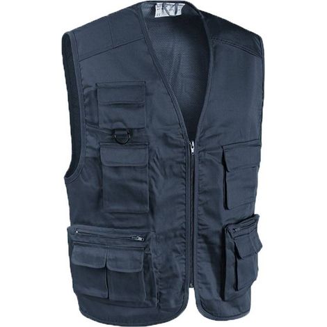 GILET DA LAVORO 'STAR' taglia XXL - grigio