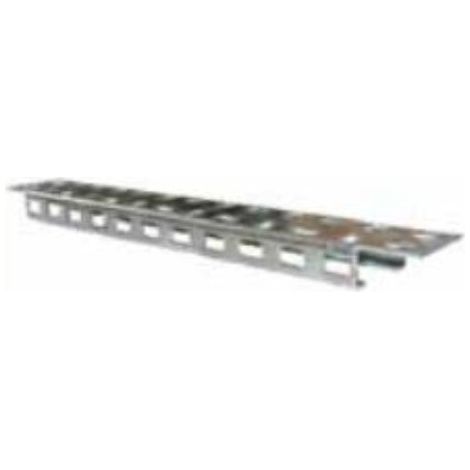 Profil acier galva de largeur 700x25mm (sans visserie) pour cellule largeur 800mm FLEUREY