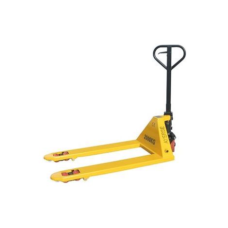 Transpalette manuel 2100 kg Ayerbe 580435 fourches courtes larges 685x1000 nylon (1/3)