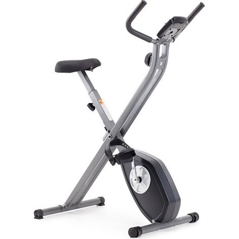 Vélo d'appartement pliable X-bike 110 – 10 niveaux de résistance réglables – Résistance magnétique silencieuse – Charge max 115 kg