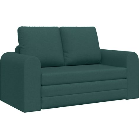 Maison Exclusive - Divano letto Verde Scuro 148 x 71 x 83 cm Tessuto (1/5)