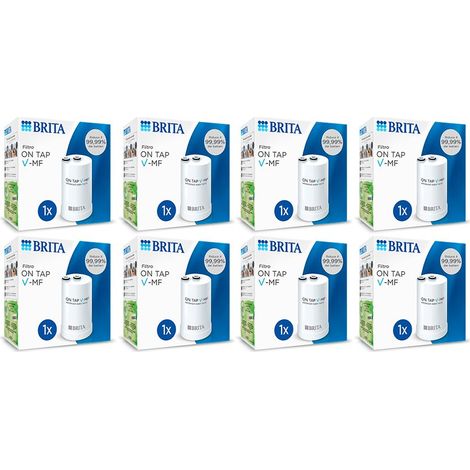 Brita Filtro di Ricambio Per Sistema On Tap  V-MF (Confezione da 8) - SPEDIZIONE GRATUITA  (1/5)