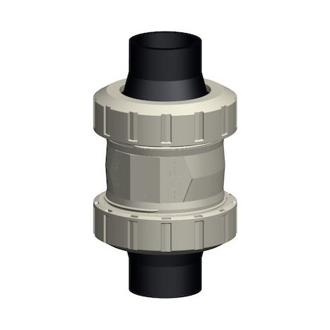 Clapet anti-retour GF 561 PP/EPDM d 50 PE embout SDR17.6