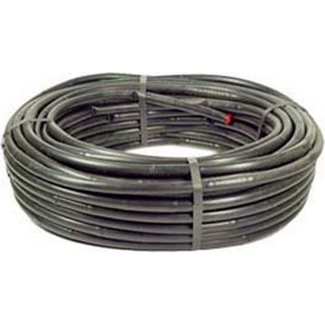 1ROTOLO ALA GOCCIOLANTE MM.16 COLORE NERO portata lt/h. rotolo mt25 fori ogni cm30