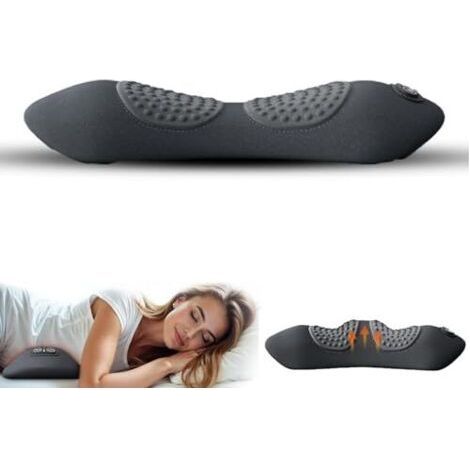 Appareil de massage dorsal électrique 3 en 1 traction levage vibration compresse chaude pour cou épaules dos soulagement douleur intelligent (1/5)