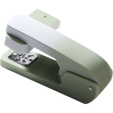 Agrafeuse manuelle rotative pour reliure de livres avec capacité de 20 feuilles, agrafeuse de bureau ergonomique, idéale pour la salle de classe, l'école, la maison, le bureau, les étudiants, les
