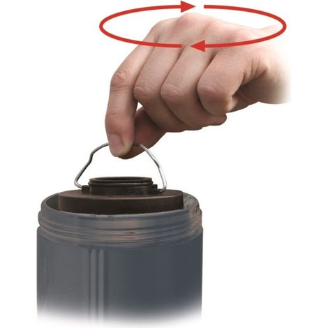 Filtre à charbon actif Aerotec AKF 3000 - 3000 NL - 0,003 MIC