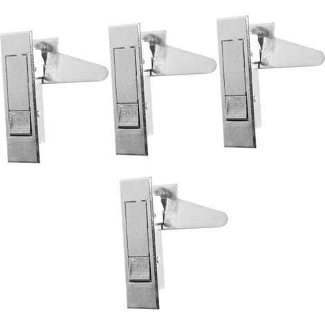 Lot de 4 verrous à bouton, poussoir pour boîte aux lettres (1/5)