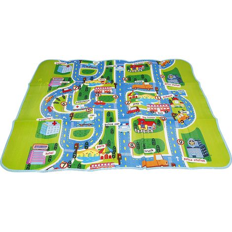 Aqrau Tapis de Jeu pour Enfant Bebe, Tapis d'éveil pour Bébé, Tapis de Motricité Favorisant Le Développement Sensoriel Cadeau bébé (1/5)