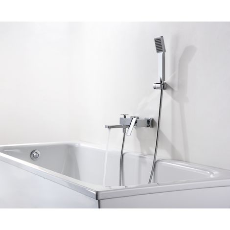 Imex - Grifo Monomando Ducha y Bañera Cromado Serie Pisa (1/3)