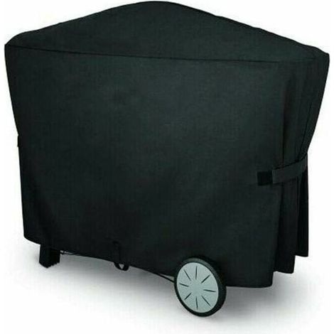 Ahlsen Cubierta para parrilla Cubiertas para parrilla (para parrilla de gas Weber Q 2000 y 3000), impermeables, resistentes a los rayos UV (44" x 25" x 37") (1/5)