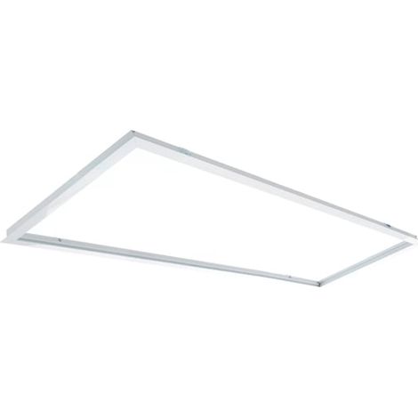 IluminaShop - Marco de Empotrar para Panel 120X30 Blanco (1/2)