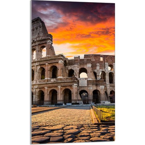 Glasschneidebrett 30x52 Colosseum (1/5)