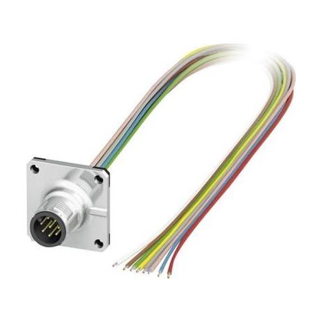 PHOENIX SACC-SQ-M12MS-8CON-25F/0.5 M M12 CAVO PER SENSORI E ATTUATORI (0,5 M, M12, MASCHIO, MULTI)