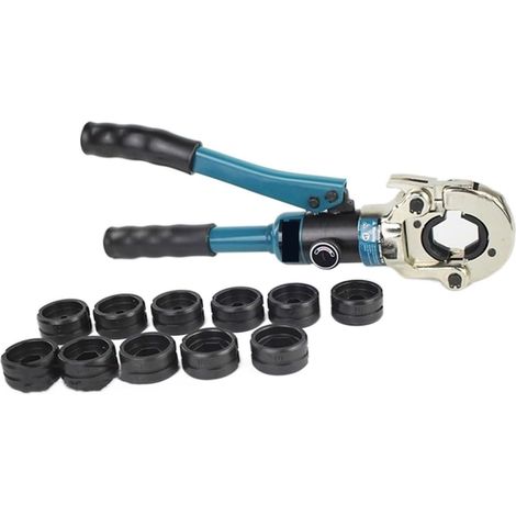 Nouveau Jeu d'outils de Bonne qualité GC-300 Pince hydraulique Manuelle Pince hydraulique câble Pince à sertir en cuivre Aluminium 60KN 10-300 Squar (1/5)