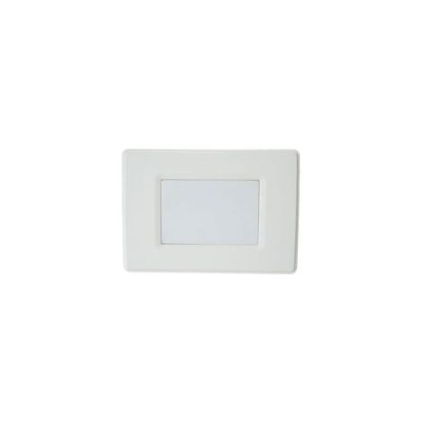 UNIVERSO XGYJD-001 PUNTO LUCE SEGNAPASSO LUCE DI EMERGENZA MONTAGGIO AD INCASSO SCATOLA 503 1.1W DURATA 3 ORE 3000K - 4000K - 6500K - Colore Luce:Bianco Caldo