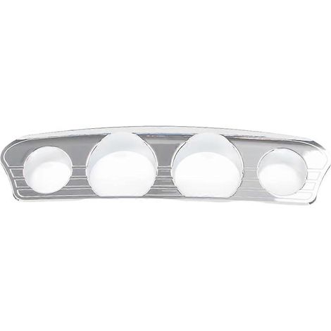 Cache-compteur rond chromé pour moto Harley Touring Electra Glide Street Glide Ultra 2014-2025 (1/5)
