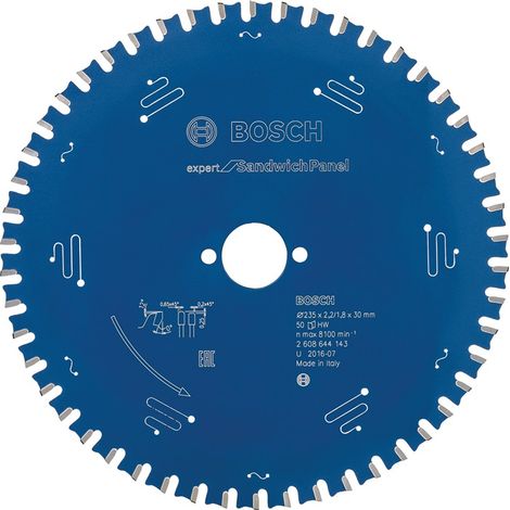 Bosch Kreissägeblatt Expert for Sandwich Panel für Handkreissägen 235 x 30 x 2,2 mm 50 - 2608644143 (1/2)