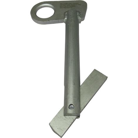 Quick Release Manhole Lifting Pin 1T (Galvanised Pipe Ring Chamber Eyes)
