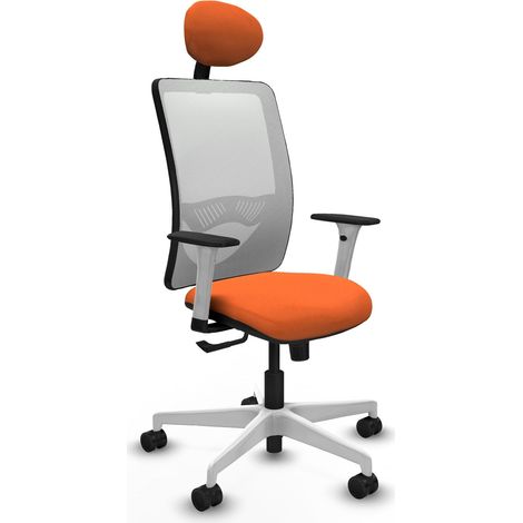 Silla de oficina piqueras y crespo Zulema negro ruedas nylon (1/2)