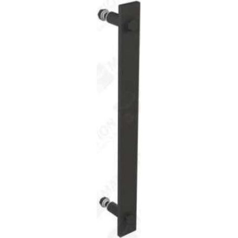 Poignée demi bâton Roc Design - 356 mm - Noir - MANTION SAS - D-10B (1/3)
