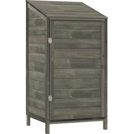Maison Exclusive - Remise de jardin Anthracite 55x52x112 cm Bois de sapin solide (1/5)