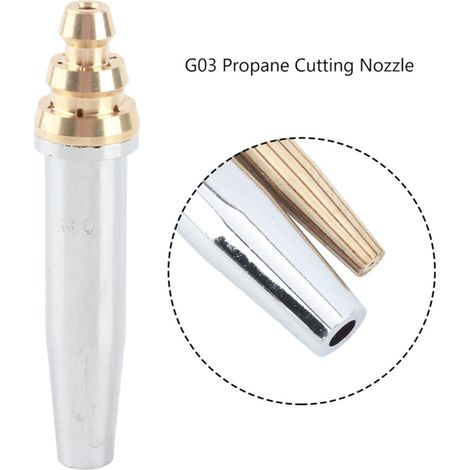 Beyamis Buse de découpe isobare au propane G03 pour machine de découpe à flamme torche (0) (1/5)