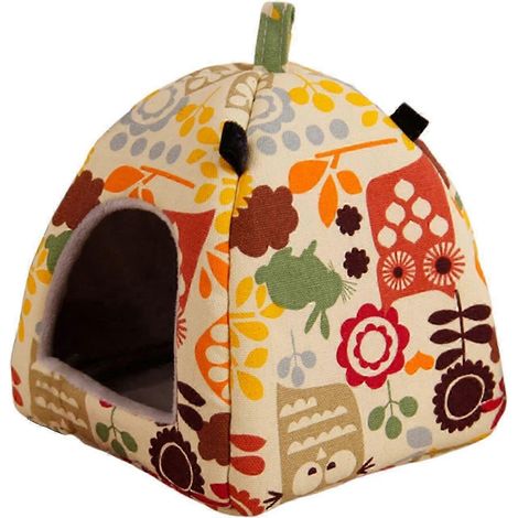 Vogelhängematte, Papageienhängematte, Winterschlafplatz, Papageiennest, Vogelhaus für Unzertrennliche, Meerschweinchen, Nymphensittiche, Aras und Kakadus-StyleD S 14x14x14cm