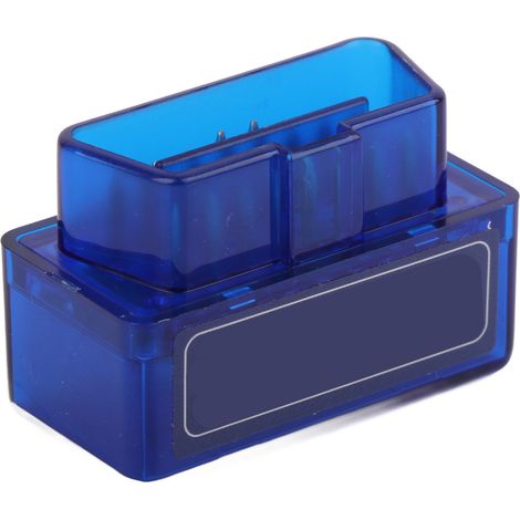 Mini adaptateur de diagnostic WiFi pour détecteur de voiture ELM327 12V OBD2 (système Android) Bleu (1/5)