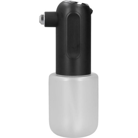 430 ML Dispensateur de shampooing moussant 1200mAh Maker de Mousse électrique Maker de Bain Automatique pour la Maison pour Animaux de Compagnie Bath et Cuisine pour Animaux de (Black) (1/5)