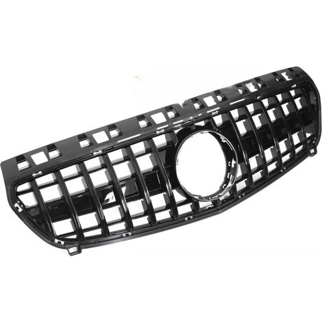 Grille calandre Mercedes Classe A W176 de 2012 a 2015 Noir Brillant-42723829 (1/4)