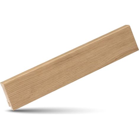 KGM Sockelleiste Eiche Furnier geölt 16 x 58 mm Modern Profil