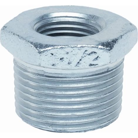 Riduzione Maschio 1" 1/4 - Femmina 3/4" Ghisa Zincato