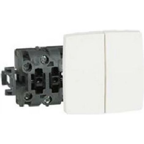 Legrand 86107 - back and forth + modular surface-mounted push button - Otéo