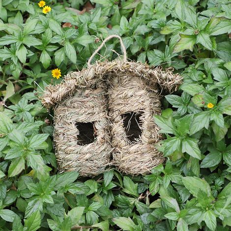 Bird nest woven products, pet bird nest supplies, straw weaving materials, bird nest crafts, garden decorations (1/5)