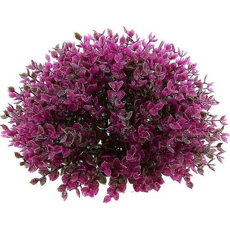 Runde, buschige Kugel als Gartendekoration, groß, lila-Purple 24cm (1/5)