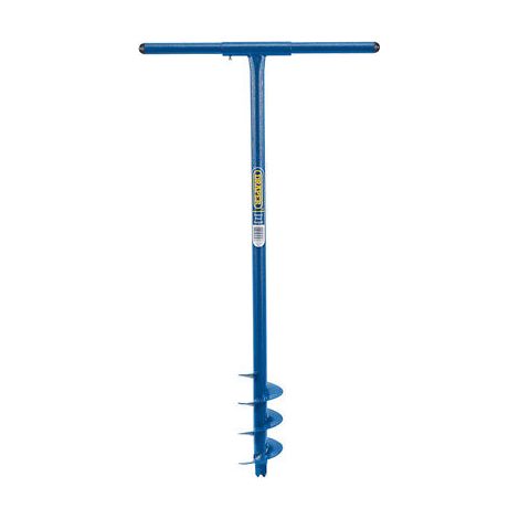 Draper Post Hole Digger Auger 1M Fence Drill Manual Tool 100mm Bore 950mm 82846