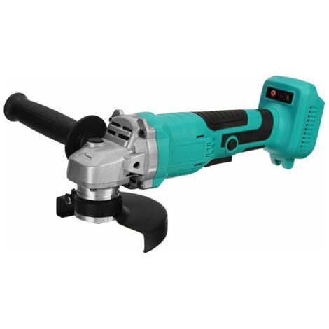 Meuleuse d'angle sans fil 18V 800 watts 100mm pour Makita batterie (machine uniquement) vert (1/3)